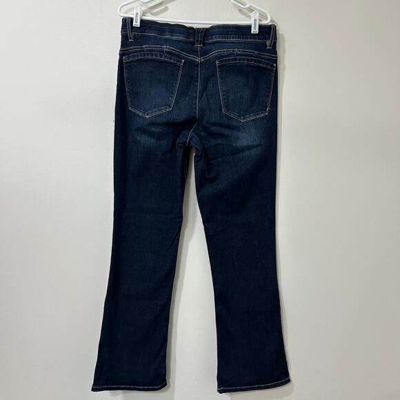 Democracy Womens Sz 12 Ab Technology Dark Wash High Rise Bootcut Jeans Western - Picture 5 of 5